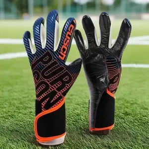 Football Goalkeeper Gloves for Adults & Kids - Professional Training Gloves with Ultra-Sticky, Non-Slip, Wear-Resistant Latex, Soccer Accessories