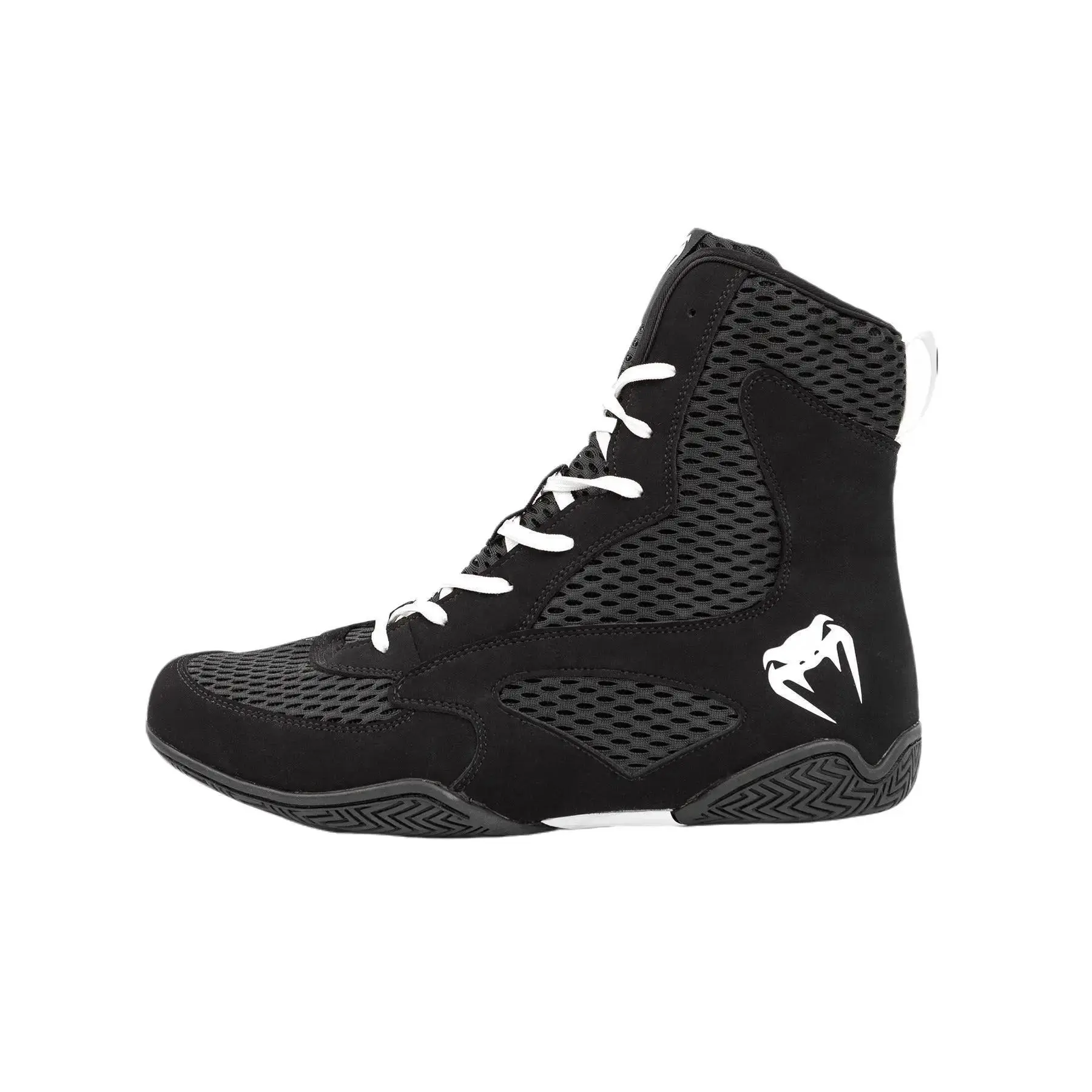 Venum Contender Boxing Shoes - Black/White