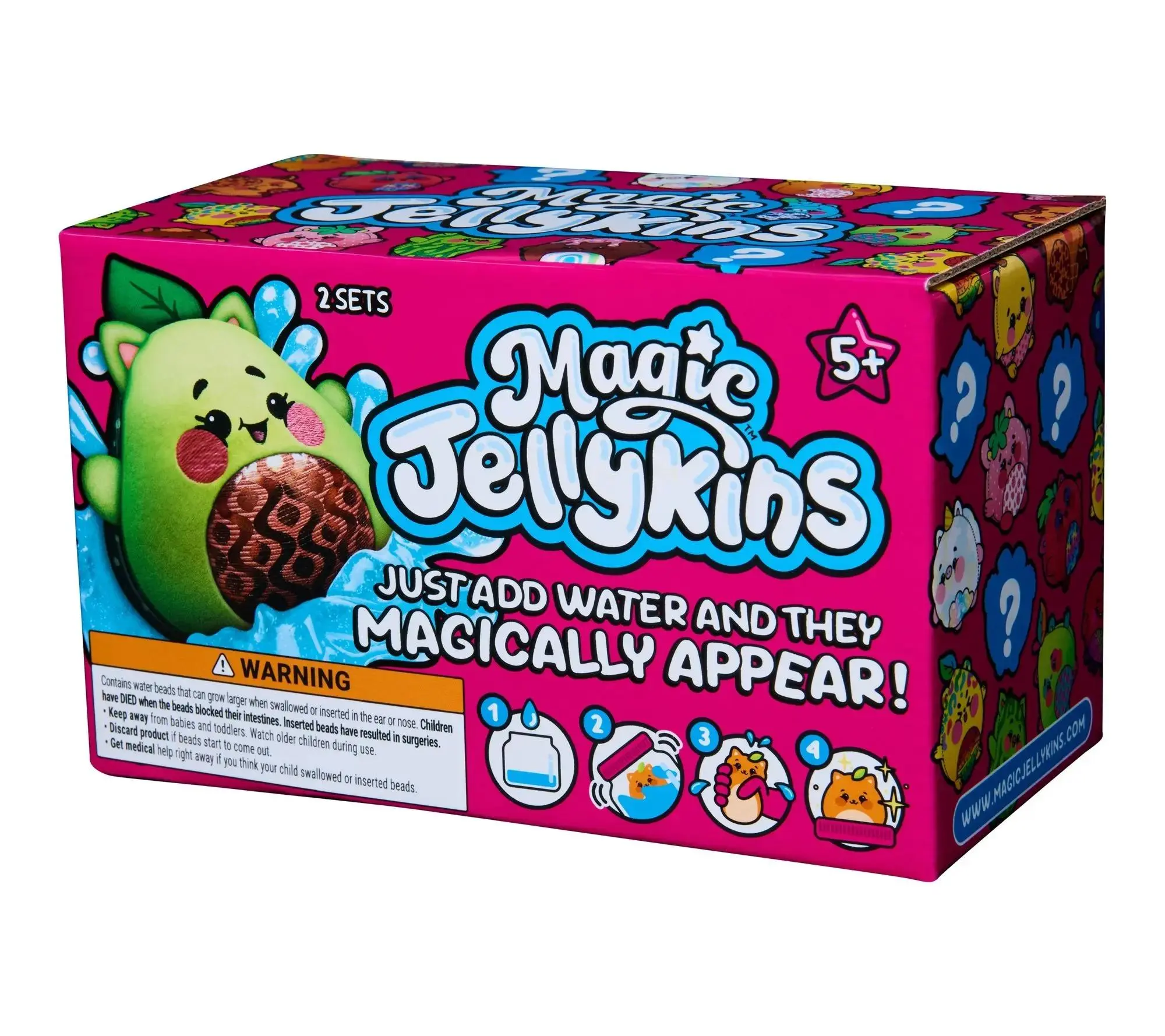 Children's Cartoon Jellykins Stress Relief Surprise Blind Box Set, Fun Gameplay, Includes Magic Soft Rubber Figurines, Random Style Unboxing, Suitable for Ages 5+, Cute Healing Dolls for DIY Hobbies & Doll Crafting，Squeeze Item