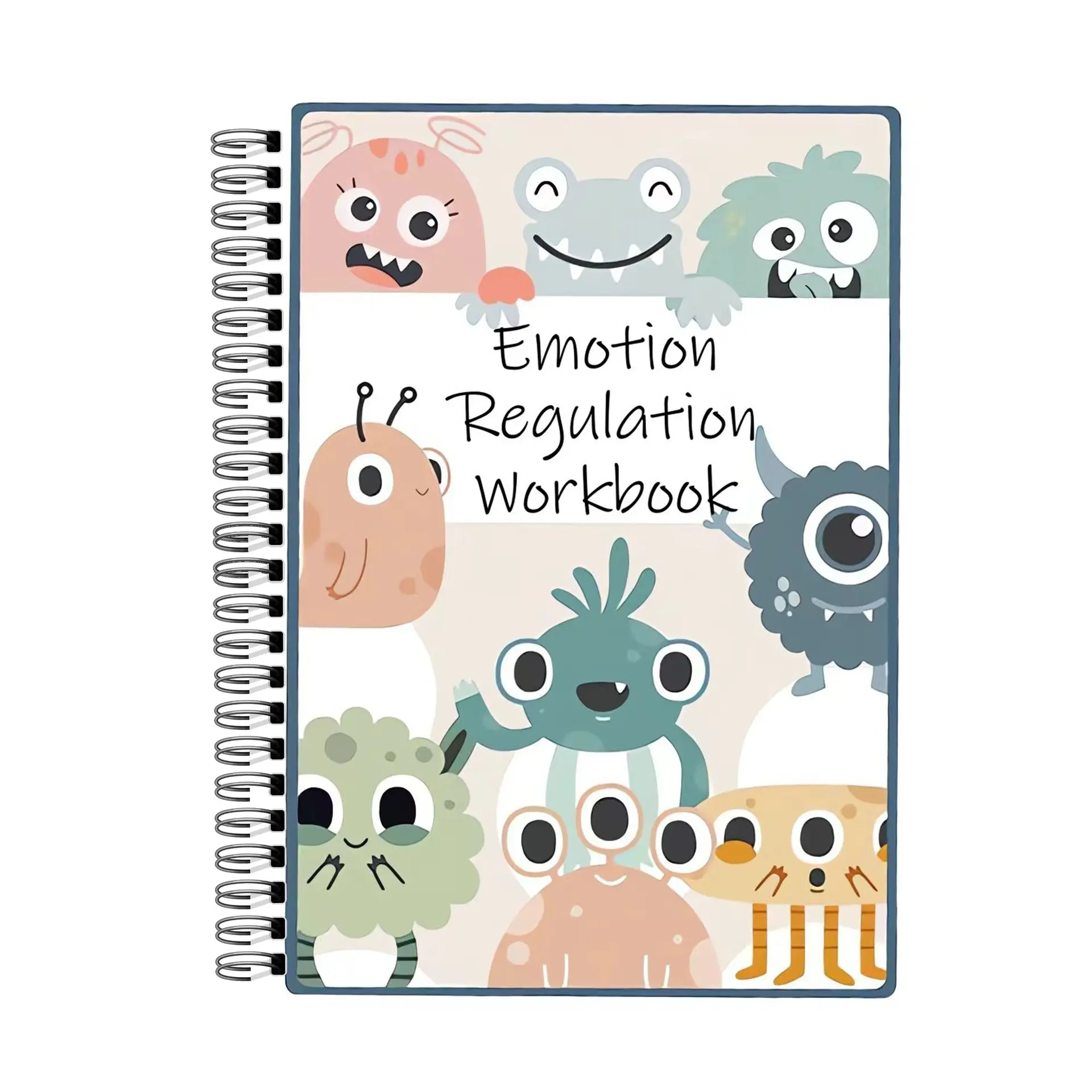 Emotional Regulation Workbook, Social Emotional Learning, Psychological Therapy, Anxiety Management, Mood Planning, Self-Regulation Tools, Planner