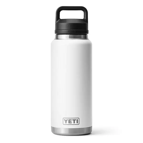 Hydration Made Easy – YETI Rambler 36 oz White BPA-Free Bottle with Chug Cap
