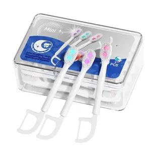 20-Pack Oral Tongue Cleaner Set, Portable Mini Soft Bristle Toothbrush with Fresh Beads, Outdoor Camping Hiking Dental Care Kit, Tongue Cleaning Kit, Oral Hygiene Essentials