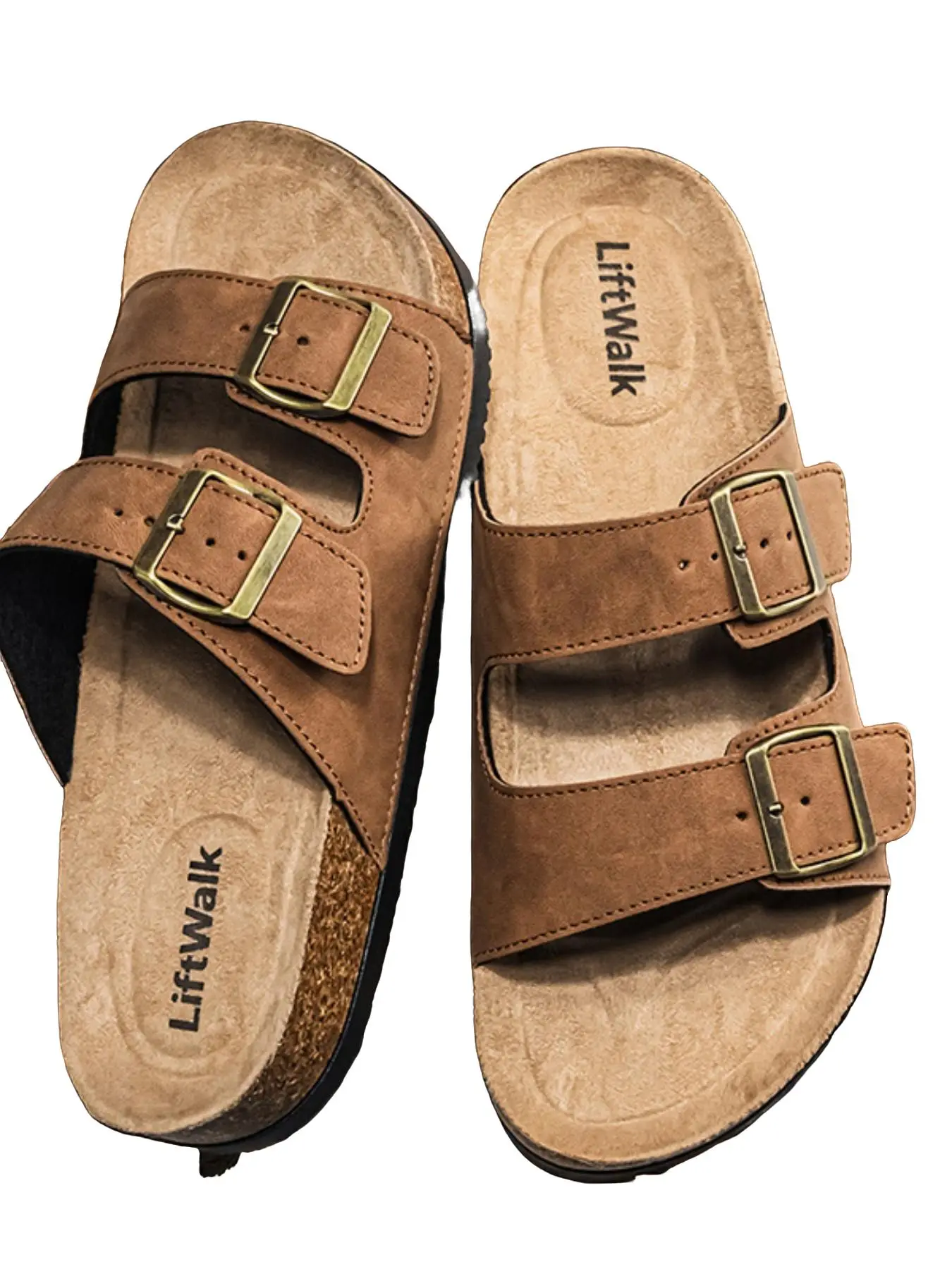 Men's Fashion Casual Beach Sandals 2026, Retro Thick Sole Soft Wood Bottom, Comfortable Insole, Summer Beach Slip-On Mules, Unisex Couple Shoes, Casual Lifestyle Footwear, Slide On Sandals, Summer Slides