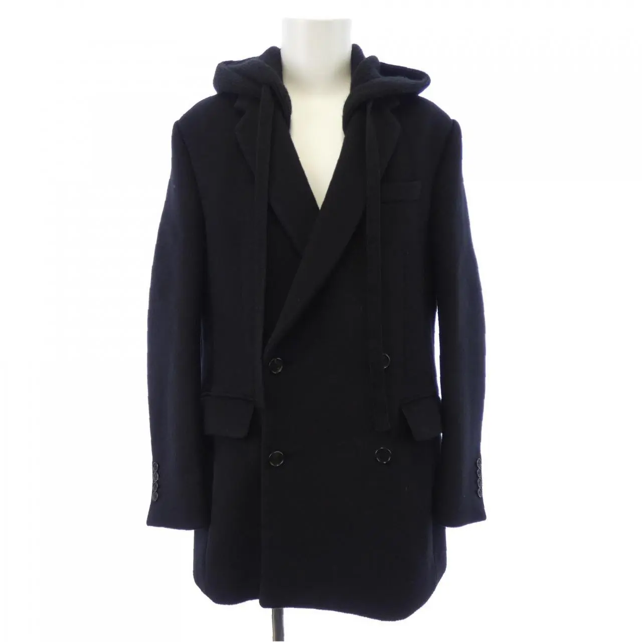 Pre-owned Loewe Cashmere Small Leather Goods Blend Jacket