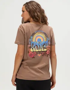 ROXY Tribal Sunset Womens Boyfriend Tee