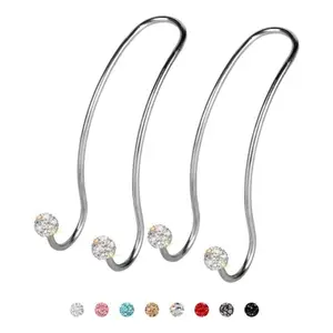 2pcs Rhinestone Car Seat Hooks, Seat Back Storage, Stylish Diamond-Encrusted Vehicle Accessories, Perfect for Organizing Belts and Bags