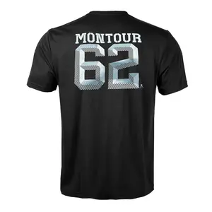 Seattle Kraken Third Jersey Brandon Montour Name and Number Tee
