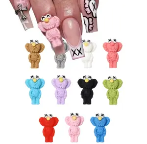 Bears Mix Nail Charms - Adorable Design for Versatile Nail Art with Unique Coffee Bear Charm
