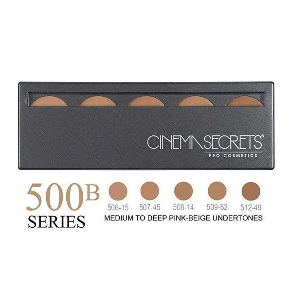 Med-Deep Pink-Beige Undertones, 500B Series, Ultimate Foundation 5-IN-1 PRO Palette