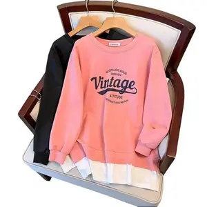 Plus-sized Large Super Plus Size Loose Autumn Sweater Long Sleeve Fabric rma shirt