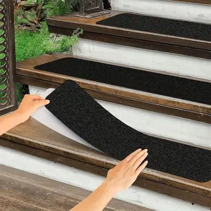 Non Slip Stair Tread, 5 Counts Waterproof & Wear-resistant Anti-slip Stair Tape, Stair Sticker for Home Staircase, Outdoor, Home Decor