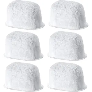 6 Pack of Replacement Breville* Water Filter for Breville* BWF100 BES870 BES810 BES990 BES980 BES920 BES900XL BES870XL BES860XL BES840XL BKC600XL(Activated Charcoal)