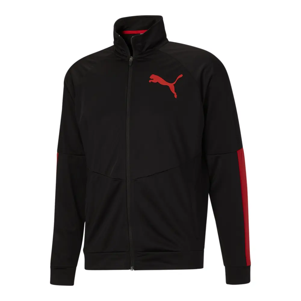 PUMA Mens Contrast 2.0  Athletic Outerwear Casual - Black