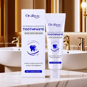 Hydroxyapatite Whitening Toothpaste  Stain Removal Enamel Repair Teeth Whitening eco  friendly  pack toothpaste  for  sensitivity Oral