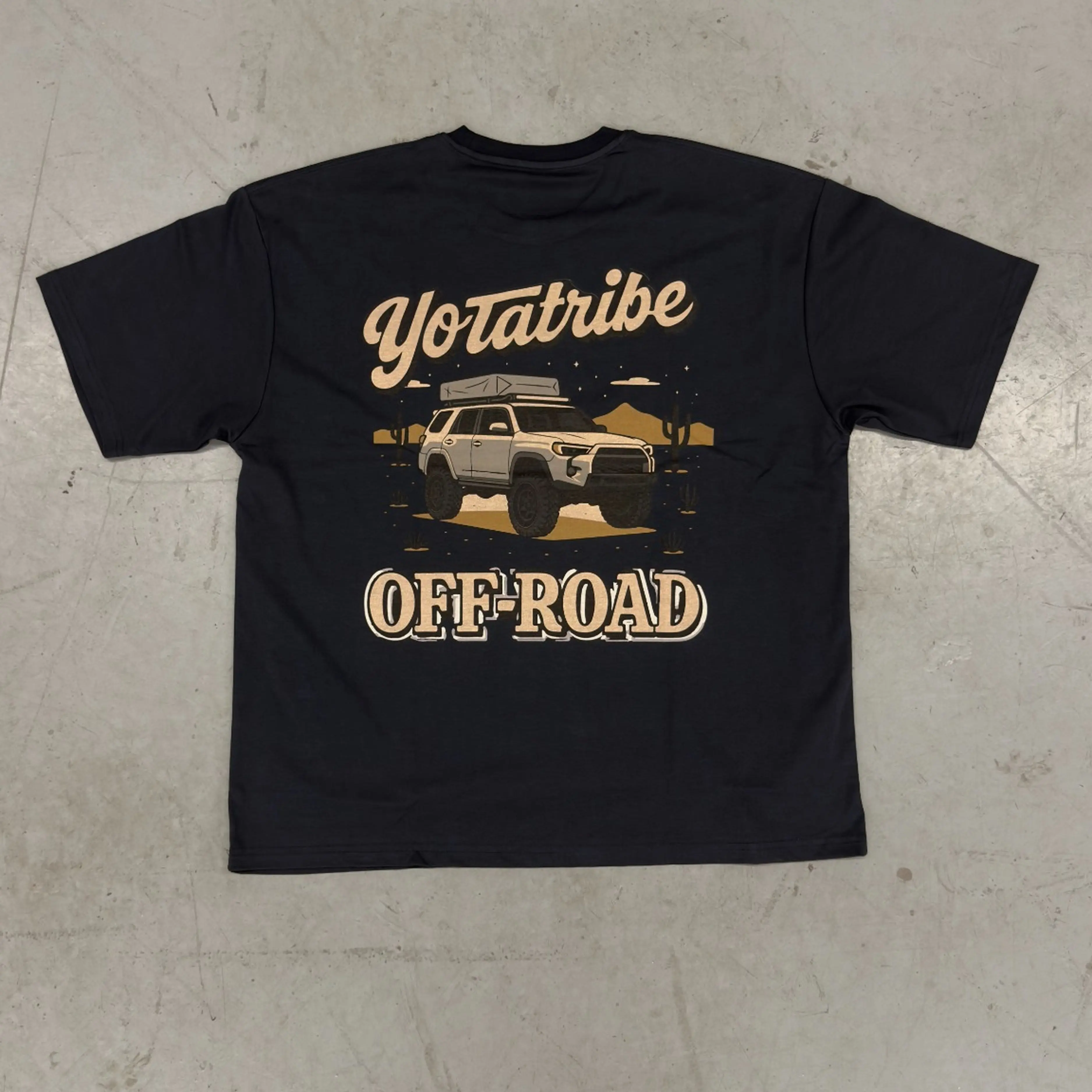 YotaTribe 4Runner Rig Off-Road Heavyweight T-Shirt – Premium Cotton Graphic Tee for Toyota 4Runner Owners & Off-Road Enthusiasts