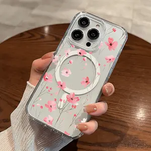 This Magnetic Wireless Charger Is Ideal for The New for iphone Models And Is Themed for Autumn with Pumpkin Spice, Compatible with for iPhone 17 E Air Pro ProMax iPhone16 15 14 Plus 13 12 11 X XS XR.