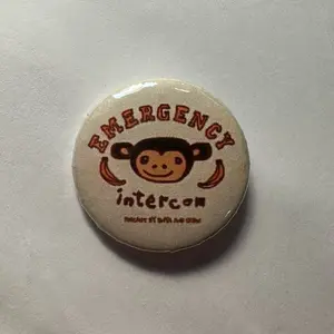 Emergency intercom merch 1.25 inch Pin Button Badge - podcast Enya and drew pinback buttons pins