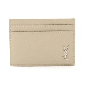 Pre-owned Yves Saint Laurent Others Small Leather Goods Saint Laurent Paris Tiny Cassandra Leather Card Case