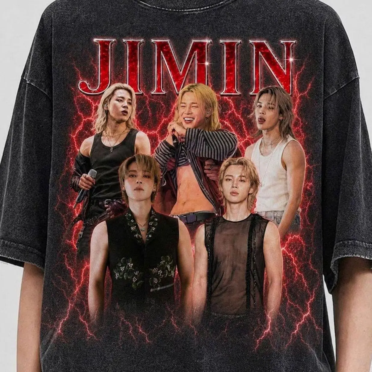 Kpop Vintage Bootleg T shirt wash tee unisex, Bang Tan Arirang World Tour Concert Outfit for Army, Bangtan Jimin inspired shirt GIG AEF