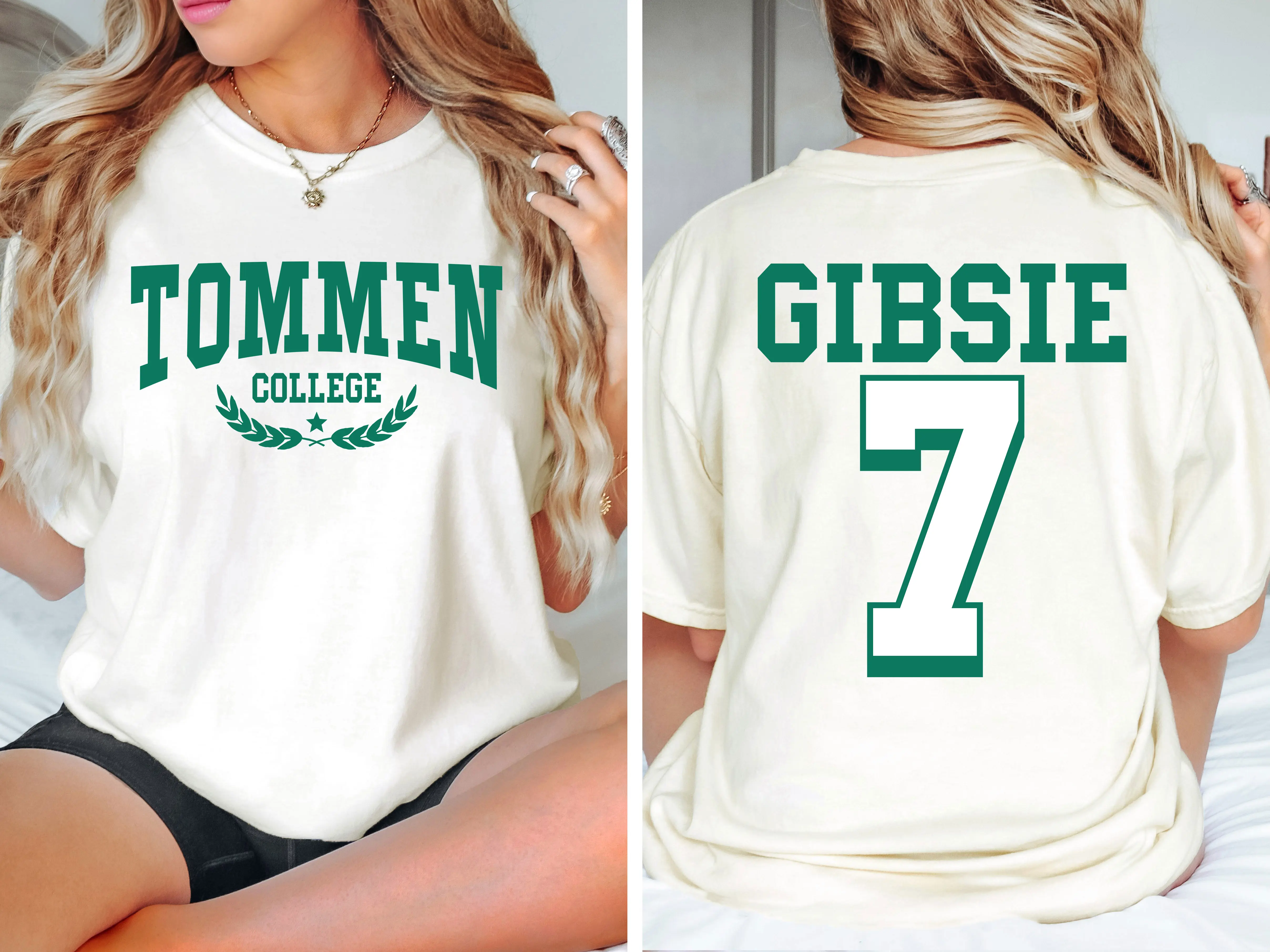 2 Sided Boys Of Tommen Comfort Colors Tshirt, Gibsie 7 Shirt, Tommen College Shirt, Bookish Crewneck Sweatshirt, Gift For Book Lover