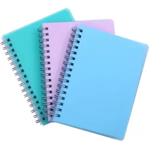 Spiral Notebook, 3 Pack Small Notebooks 4.3''x 5.7'',Mini Ruled Lined Journal, 480 Pages, College School Supplies Pocket Notebook for Work, Aesthetic Gift Office Supplies for Teen Girls,Boys