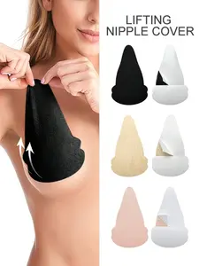 30 Pcs Disposable Self-Adhesive No Bra Pad, Teardrop Shape, Invisible Anti-Sagging, for Bras, Underwear, All Seasons