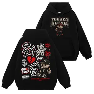 Vintage Fuerza Regida All Top Song Album #200 Graphic T-Shirt Sweatshirt Hoodie, Tatino Streetwear Fashion, Regional Mexicano Shirt, Fuerza Regida Merch, Menswear Top Y2K Mexico, Pepper Comfort Colors