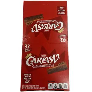 Carlos V Nestle Chocolate  32 piezas