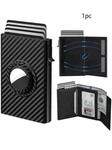 Men's Business Minimalist Bifold Wallet with RFID Blocking, Casual Trendy Business Style Bifold Wallet, Multi Card Slot for Men for Daily Use, Business Wallets