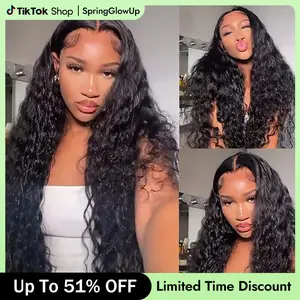 [Spring Renewal] Wiggins Hair Glueless Loose Deep Wave Wig Side Part & Middle Part 6*8 Lace Closure Wigs Human Hair With Adjustable Drawstring Ready To Go And 7*4 Wig Pre Plucked 13x4 Lace Front Wigs #TikTokShopSpringGlowUp #WeeklyDeals