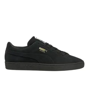 PUMA Mens Suede Classic Xxi Lace Up Sneakers Shoes Casual - Black