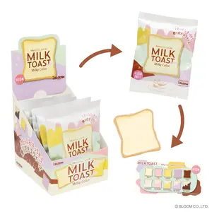 iBloom Squishy Milk Toast Mini Milky Color Blind Box Kawaii Soft Scented Slow Rising Stress Relief