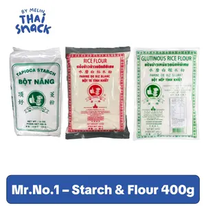 Mr.No.1 - Starch & Flours 400g (Rice Flour, Topioca Strach and Glutinous Rice Flour)