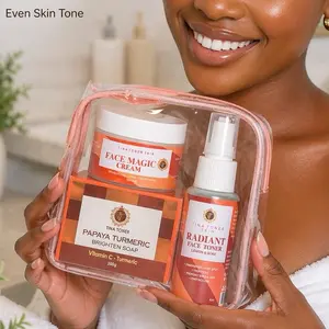 TINA TONER: Travel size Face magic MOISTURIZING .FACE cream, TONER  and soap Skincare Aloe Hydrate Aloe Vera, Moisturizer Rejuvenating