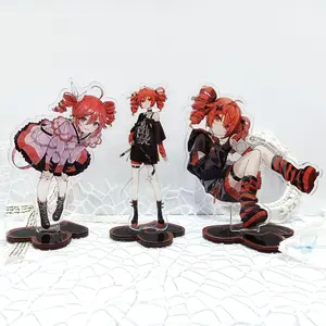 Anime Game Kasane Teto Acrylic Stand Model Figures Desk Display Cosplay Prop Standing Exhibit Girl Christmas Birthday Gift