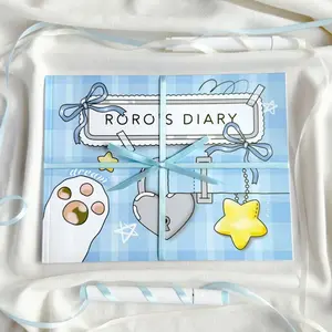 'Roro's Diary' Vol. 2 (Dream Diary Ver.) | Cute Cat Coloring Book for Adults and Kids