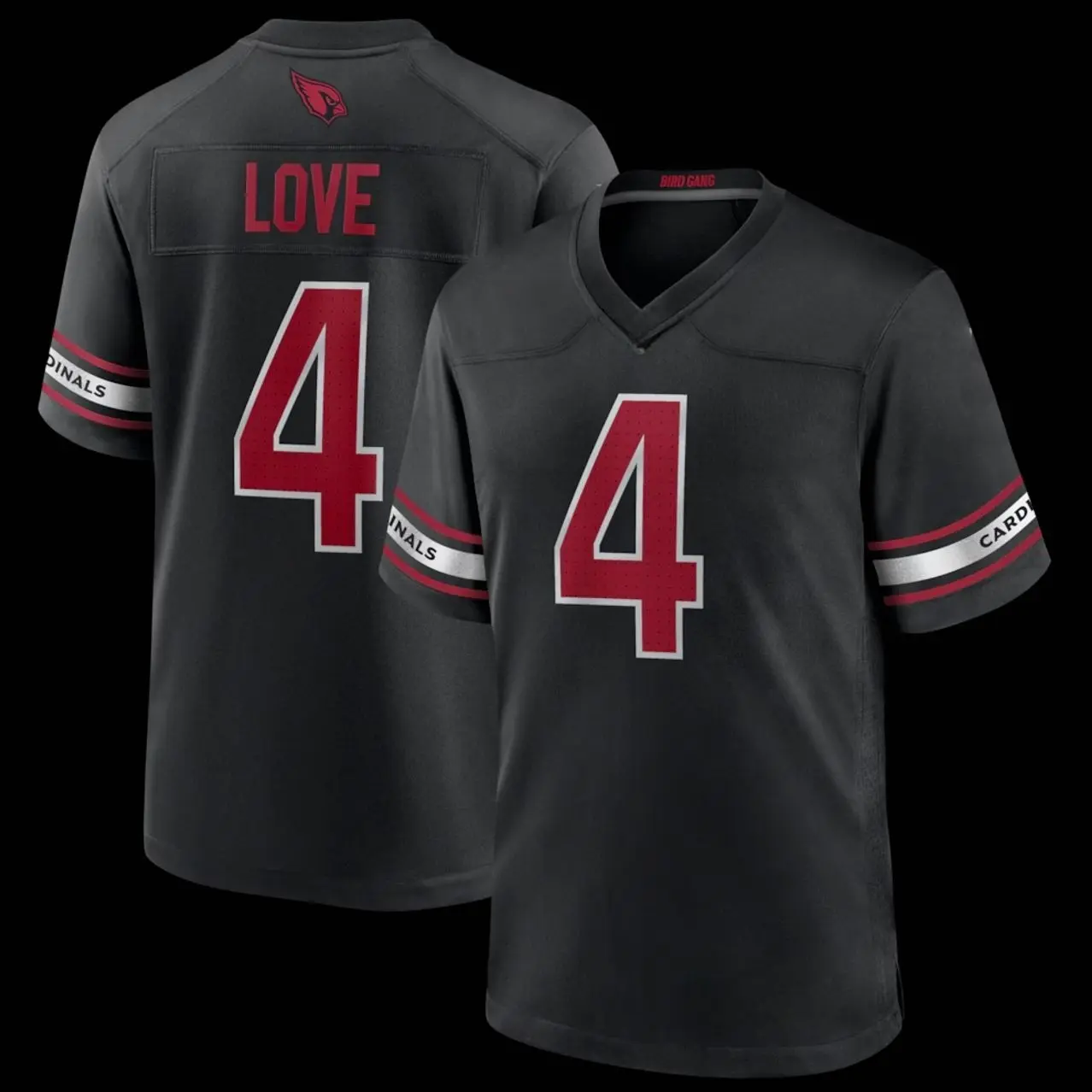 Unisex Football Love Arizona Alternate Game Player Jersey - Black