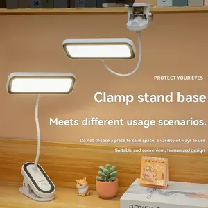 LED dormitory eye clip light, wardrobe light, makeup light, three color adjustable, brightness adjustable, can be used in dormitories, wardrobes, bedrooms