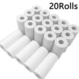 Mini Thermal Paper Roll, Width 57mm, Suitable for Portable Mini Printers, Office Use & Holiday Gifts, Printer Accessories, Printer Paper Consumables, Pack of 10 Rolls