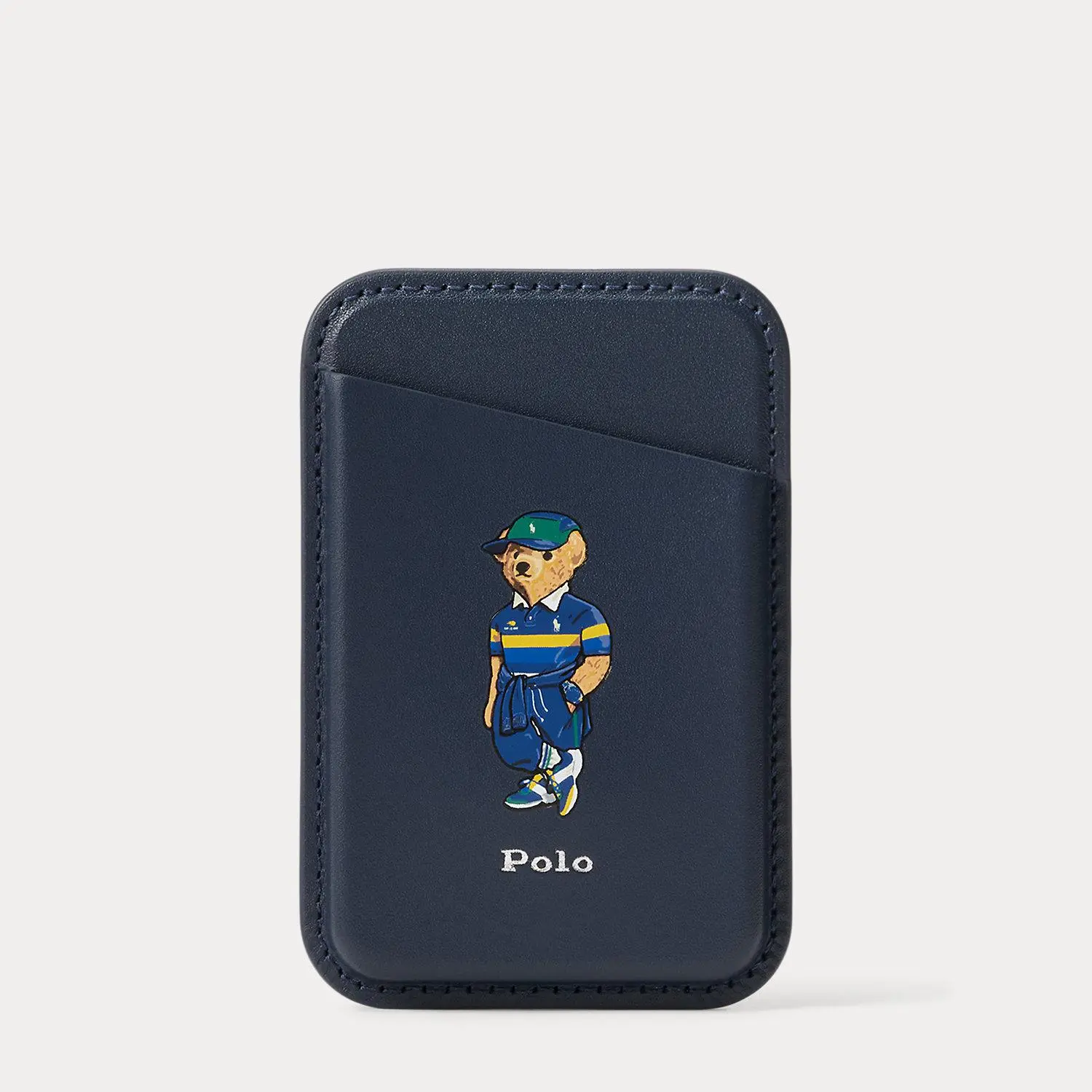 Polo Ralph Lauren - US Open Leather Card Case With MagSafe Polo Ralph Lauren - US Open Leather Card Case With MagSafe