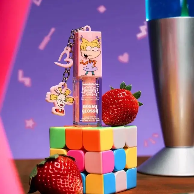 Bossy Glossy Shimmer Lip Oil Beauty Creations Rugrats collection