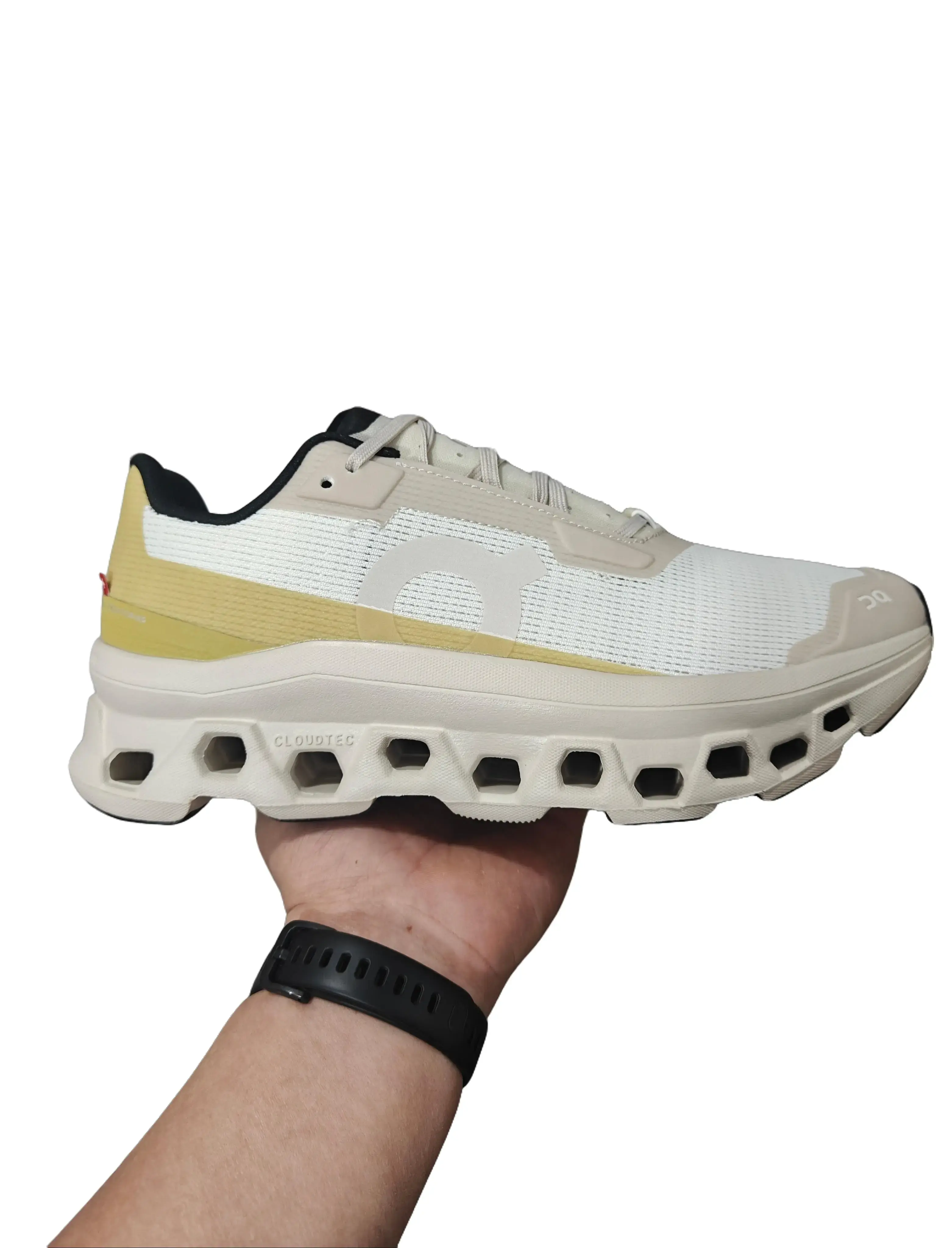 Multi Function Road Cycling Hollow Walking Shoes Cream Mustard Quick Dry Mesh Anti Wear Comfort Bike Commute Sneakers