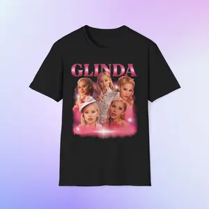 Retro 90s Wicked Tee, Oversized Vintage Musical Shirt, Bootleg Galinda T-shirt, Unisex Broadway Merch Gift, Plus Size, Musical, Popular
