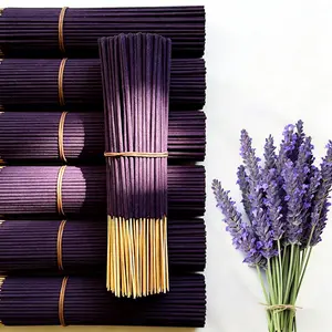 Lavender Sleep Aid Incense Sticks, Multiple Options 66/101/192g, Non-Irritating Scent, Ideal for Bedroom, Study, Meditation, Yoga