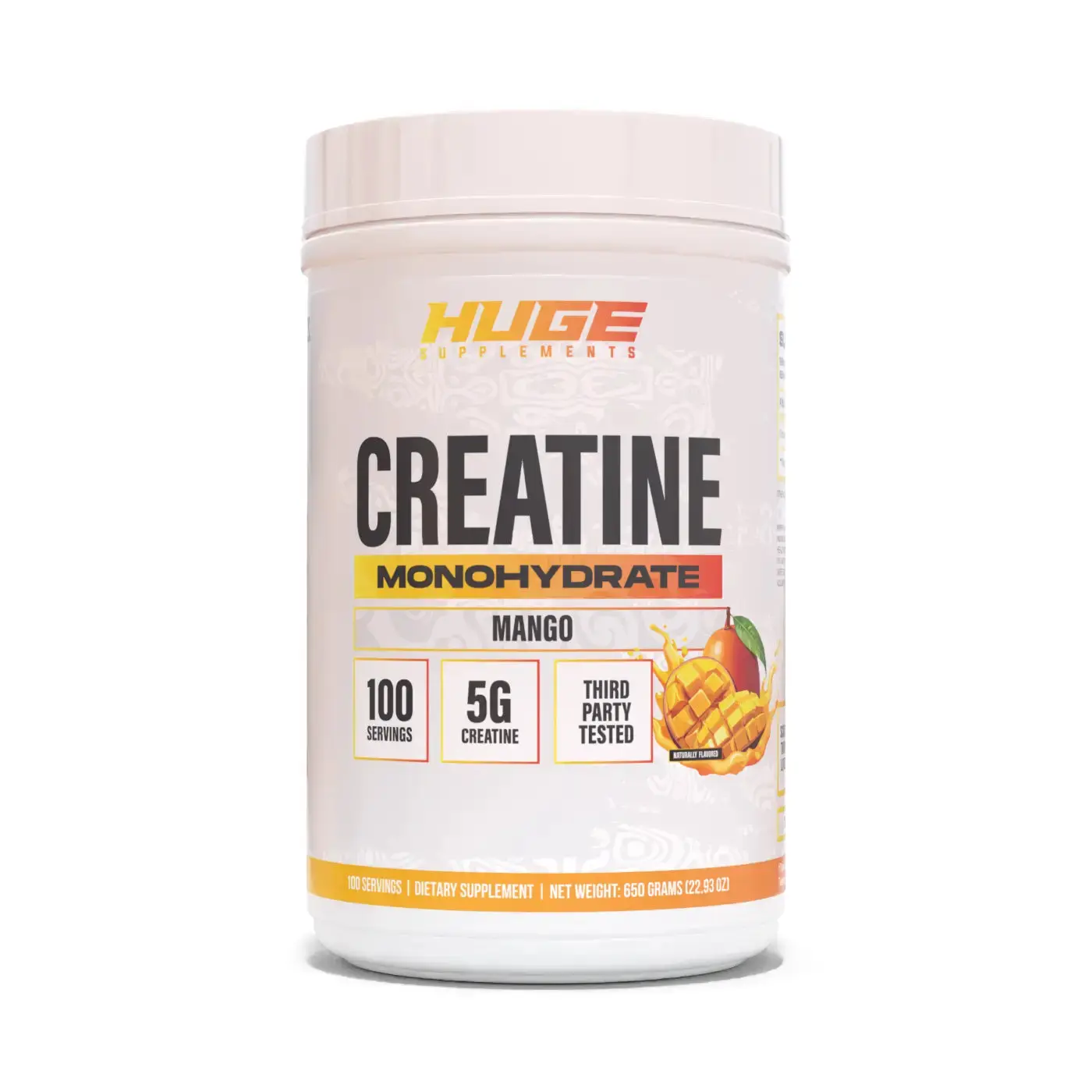 Huge Supplements Creatine Monohydrate  - Flavored Creatine (100 Servings)