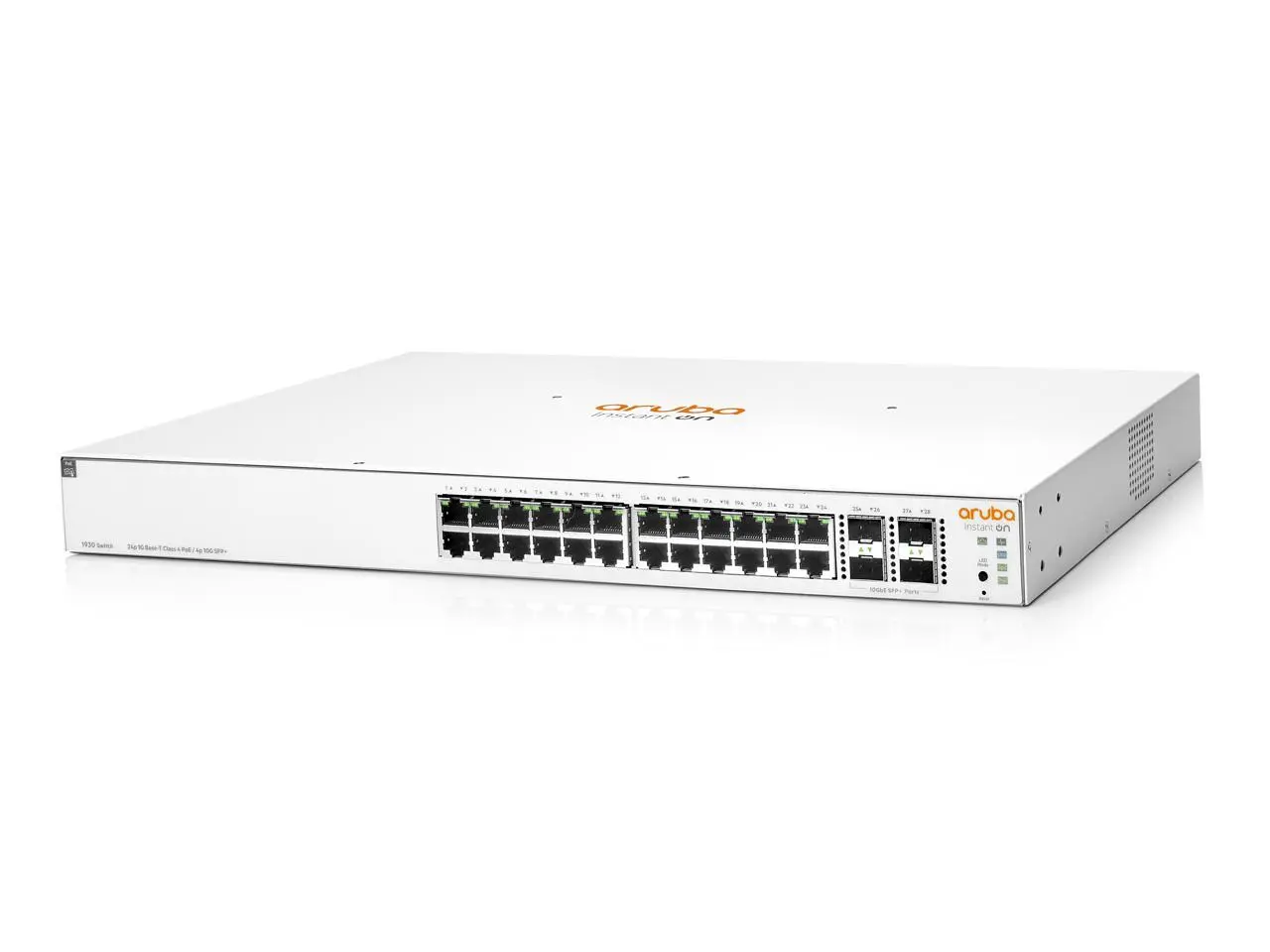 HPE Networking Instant On 1930 24G Class4 PoE 4SFP/SFP+ 195W Switch (JL683B#ABA)