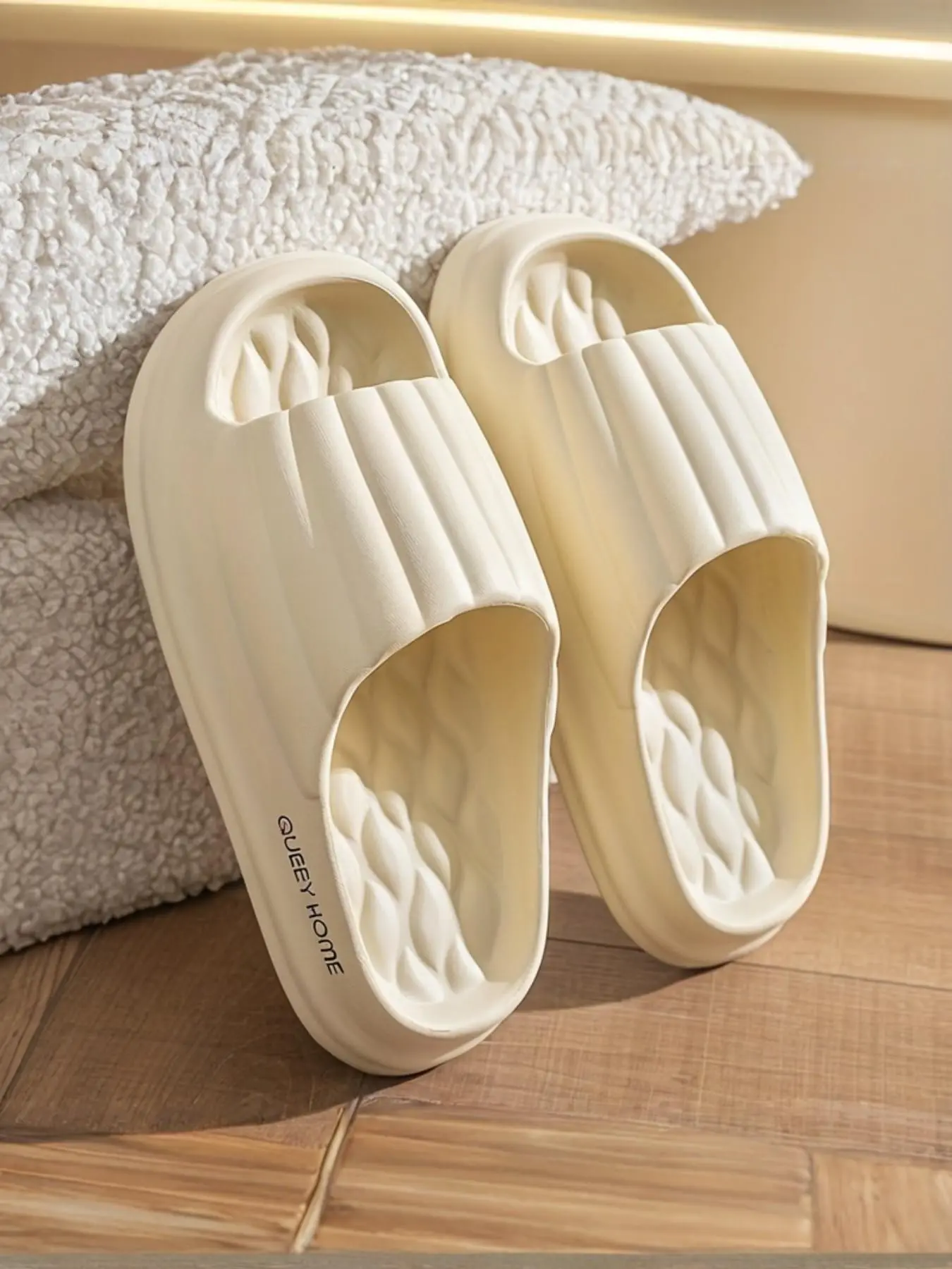 Men's Summer Sandals, Anti-Slip Odor-Resistant Durable Outdoor Beach Slippers, Large Size, Casual Style, All Seasons, Eva Material, Footwear