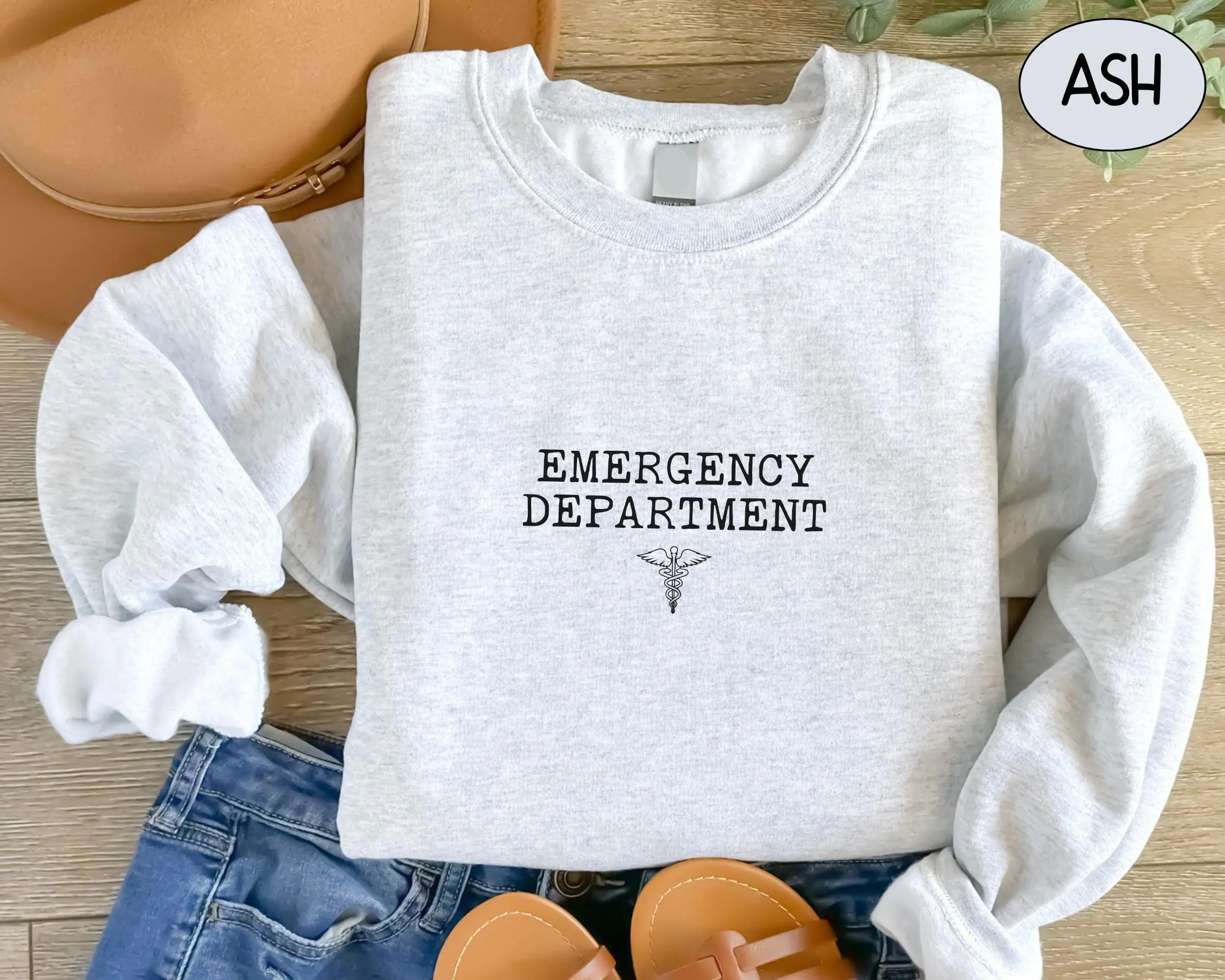 Emergency Department T-Shirt & Sweatshirt, ER Department Tshirt Gift For New Emergency Nurse Sweatshirt Hospital Sweatshirt ER Department Room Sweater