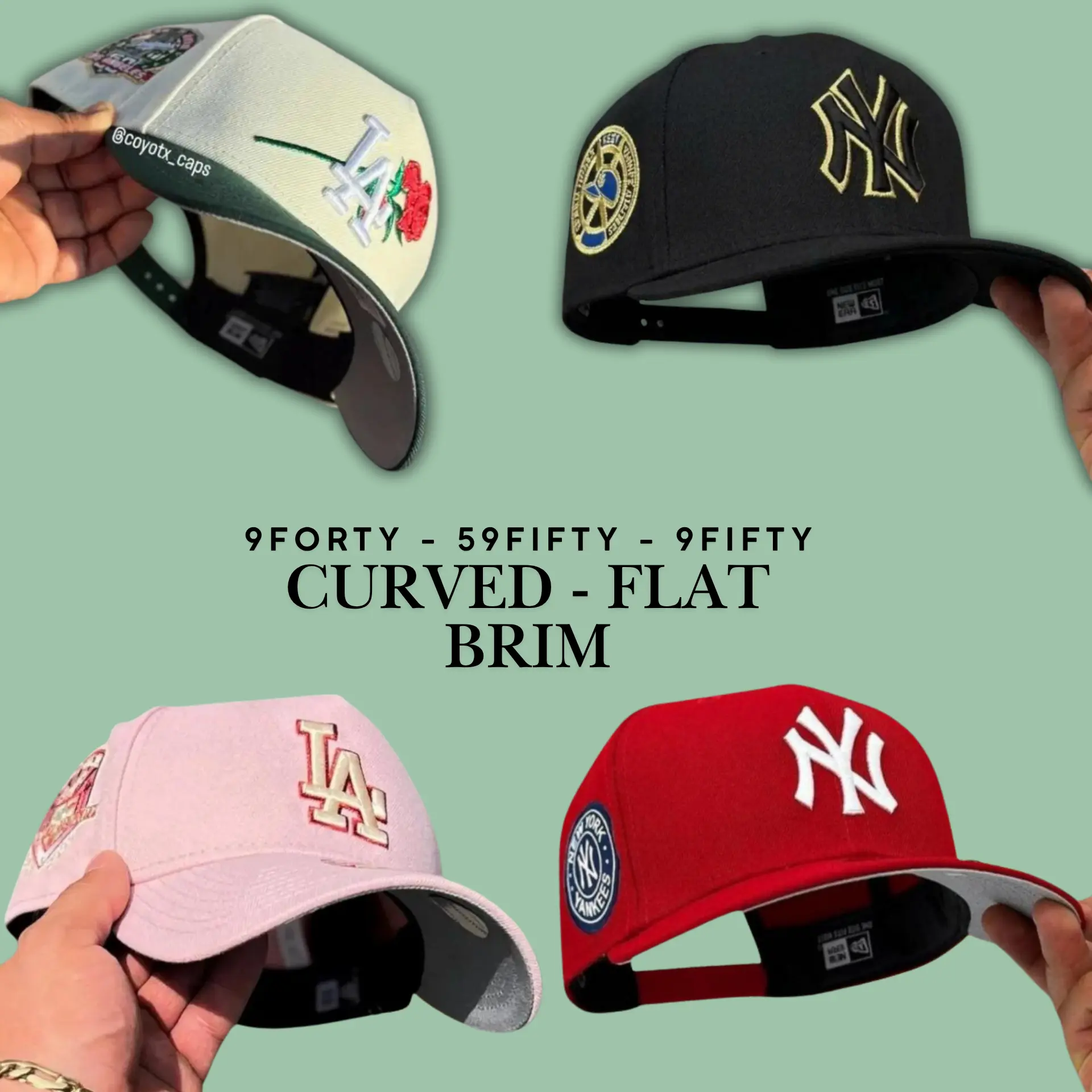 New Era Los Angeles Dodgers New York Yankees Street Fashion Hat – MLB 9FORTY Adjustable 59FIFTY Fitted Baseball Cap, Gorras Unisex, Urban Lifestyle Fashion, Vintage Baseball Aesthetic, Trending TikTok USA 2026, Viral Baseball Trend, Daily Outfit