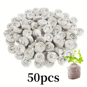 Coconut Fiber Plant Seedling Tray, Lightweight & Seedling Tray, Natural Look Seedling Tray, Durable Growing Tray, Suitable for Branches, Herbs, Flowers and Vegetables, Garden Supplies